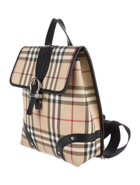 Burberry Women's Check Backpacks for sale 